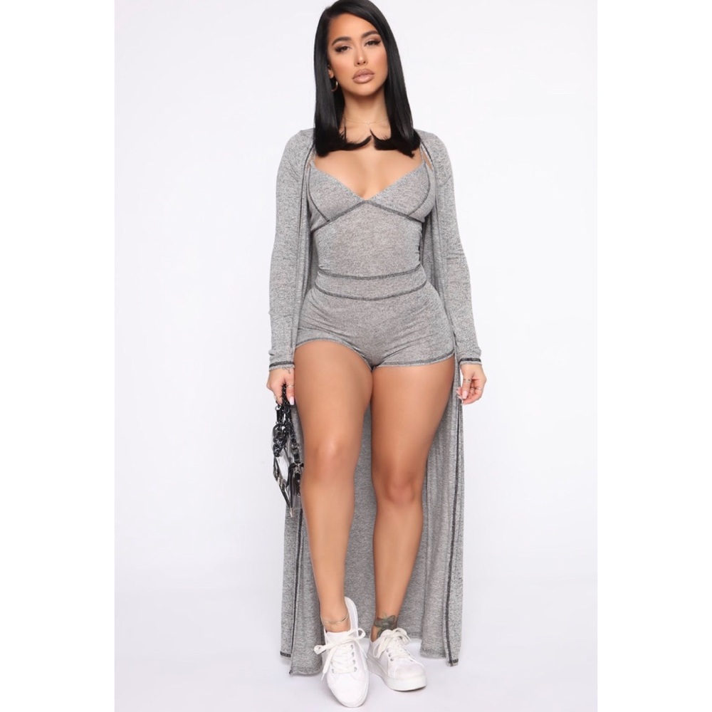 Fashion Nova Not Usually Here Romper